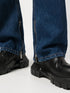jeans de cintura alta y pierna recta